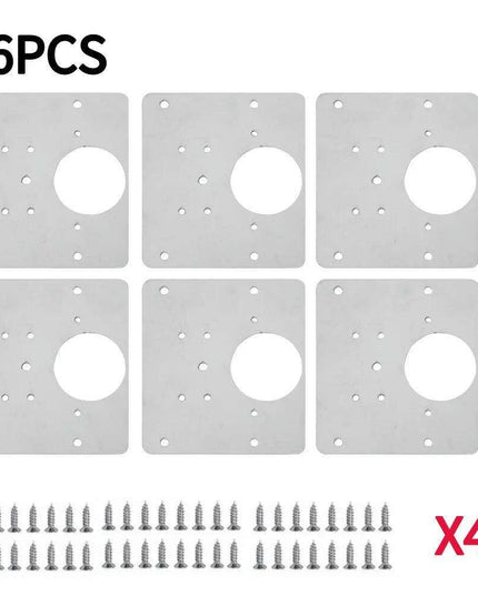 Stainless Steel Hinge Repair Tool Kit for Effortless Cabinet and Wardrobe Solutions