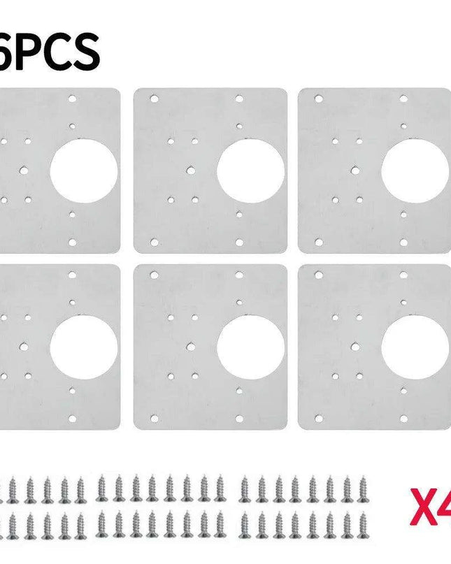 Stainless Steel Hinge Repair Tool Kit for Effortless Cabinet and Wardrobe Solutions
