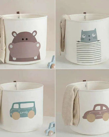 Chic Eco-Friendly Ivory Felt Organizer Basket - Stylish Home Storage Solution