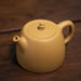 Premium Handmade 460ML Yixing Zisha Clay Teapot with Gold Accents for Exquisite Tea Moments