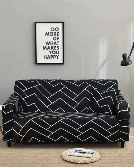 Colorful Stretchy Sofa Slipcovers for Loveseats and Sectionals