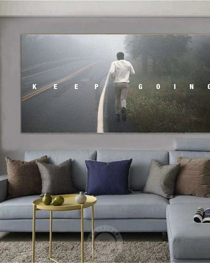 Muhammad Ali Motivational Canvas Print - Inspiring Home and Office Decor