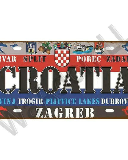 Rustic Retro Metal Wall Decor: A Stylish Touch for Man Caves and Bars