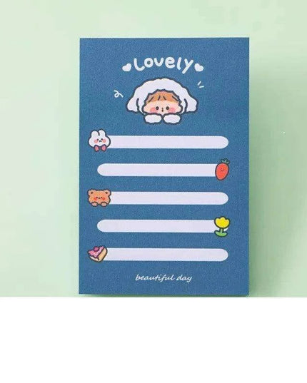 Whimsical Bear-Themed Sticky Notes Set - 80-Pieces to Brighten Your Workspace