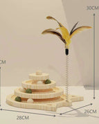 Three tier turntable