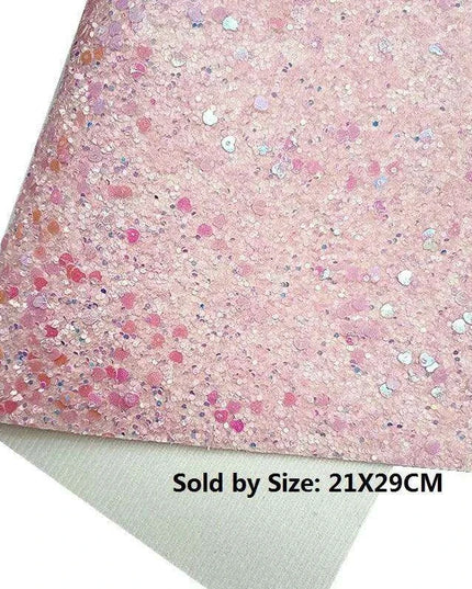 Mermaid Sparkle Vinyl Craft Kit - Heart, Floral, and Plaid Designs Collection