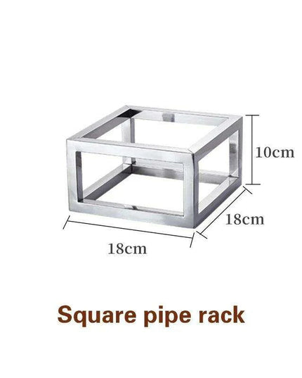 Elegant Stainless Steel Tea Buffet Stand for Sophisticated Entertaining