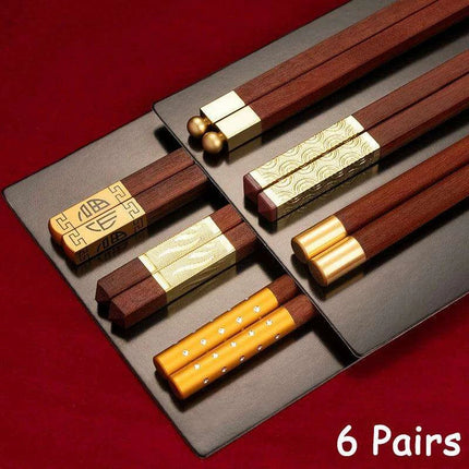 Sophisticated Ruby Bamboo Chopstick Collection - Transform Your Asian Dining Adventure
