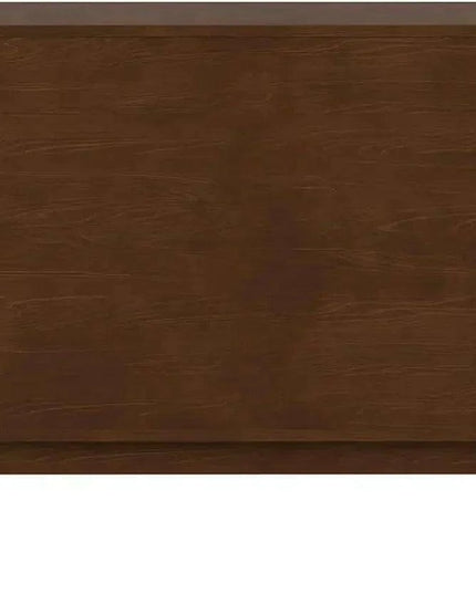 Walnut-Enhanced 60" Mid-Century Modern Entertainment Center with Storage Drawers and Cabinet