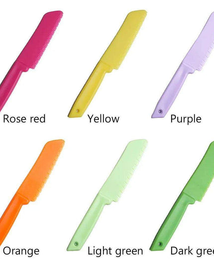 Colorful Junior Chef Knife Set for Safe Culinary Adventures