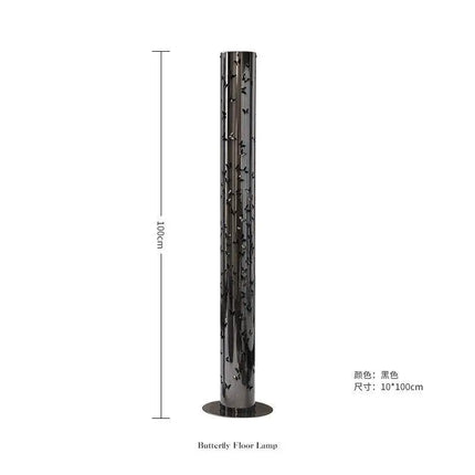 Butterfly Projection Floor Lamp - Dimmable LED