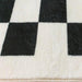 Retro Chic Checkerboard Plush Area Rug - Luxurious Home Enhancement