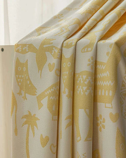 Magical Wildlife Blackout Drapes for Kids' Rooms