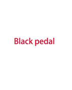 Black pedal