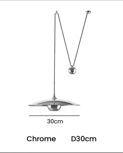 Sleek Adjustable LED Pendant Light: Chic Illumination for Contemporary Homes