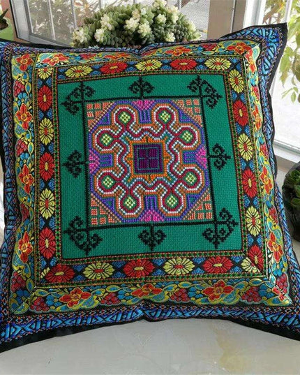 Embroidered Cushion Cover