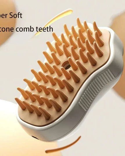 Ultimate 3-in-1 Pet Grooming Steam Brush and Comb for Cats and Dogs