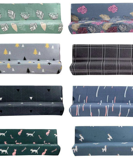 Svetanya Armless Futon Sofa Slipcover - Stylish Protector for Your Furniture