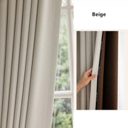 Extra Long 95% Blackout Jacquard Curtain – Custom Size, Up to 310 cm Height