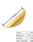 1pc gold 64mm