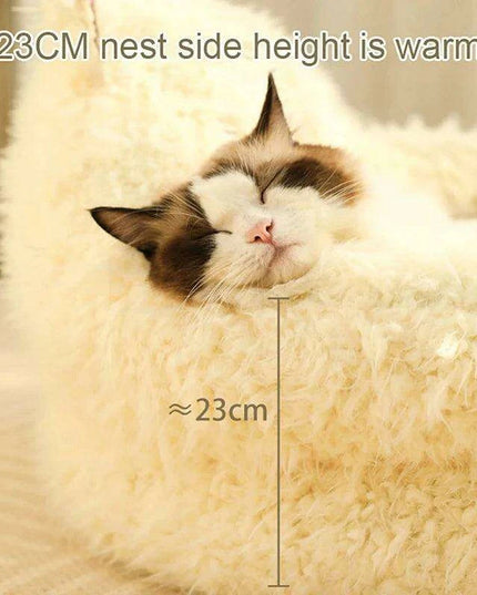 Year-Round Comfort Pet Haven: Luxury Bed for Ultimate Pet Relaxation