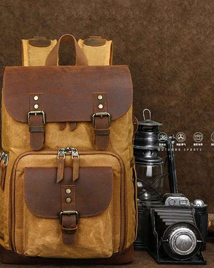 Ultimate Versatile DSLR Camera Backpack - Waterproof & Spacious for Canon Nikon Laptops Up to 15.4 Inches