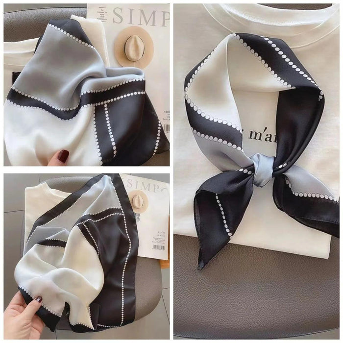 Elegant Faux Silk Satin Scarf: Your Go-To Accessory for Chic Versatility
