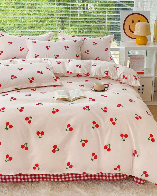 Luxury 1000TC Egyptian Cotton Bedding Set with Elegant Leaf Embroidery