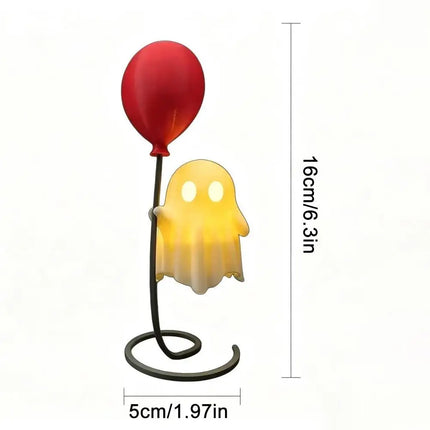 Spooky Ghost Night Light Halloween Vibe Cute Ghost Ornament LED Night Light Courtyard Ornament Study Desk Decoration spooky-ghost-night-light-halloween-vibe-cute-ghost-ornament-led-night-light-courtyard-ornament-study-desk-decoration