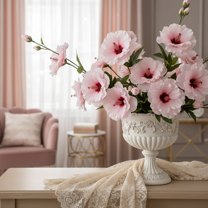 AliExpress Japanese Butterfly Peony Artificial Silk Flowers - Realisti