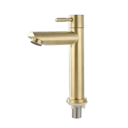 Modern Elegance Stainless Steel Faucet - Premium Ceramic Valve Bathroom Tap