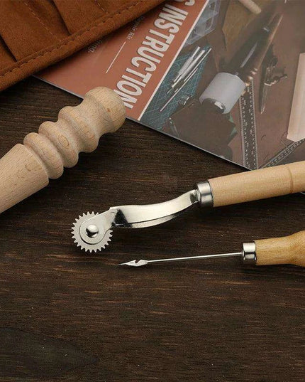 Ultimate Leather Crafting Toolkit - Essential Supplies for DIY Enthusiasts