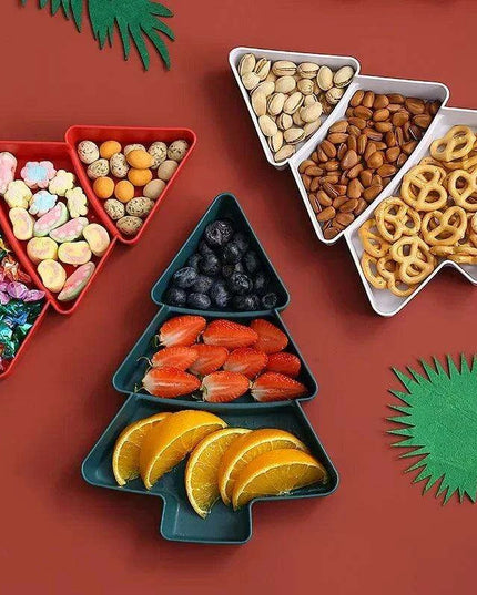 Cheerful Holiday Tree Snack Bowl - Ideal Treat Holder for Festive Celebrations