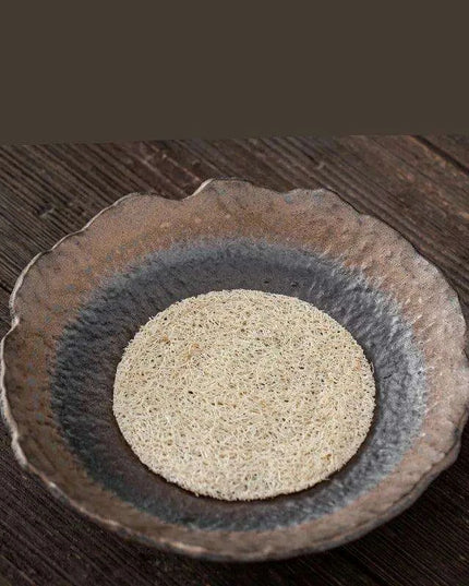 Elegantly Gilded Floral Tea Tray for Yixing Teapots - Beautiful Ceramic Mat for Refined Tea Ceremonies