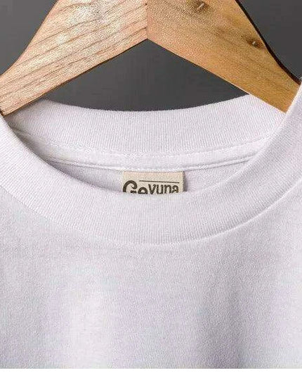 300gsm Premium Cotton Unisex Short-Sleeve T-Shirt - Pure White Blank Tee for Wholesale