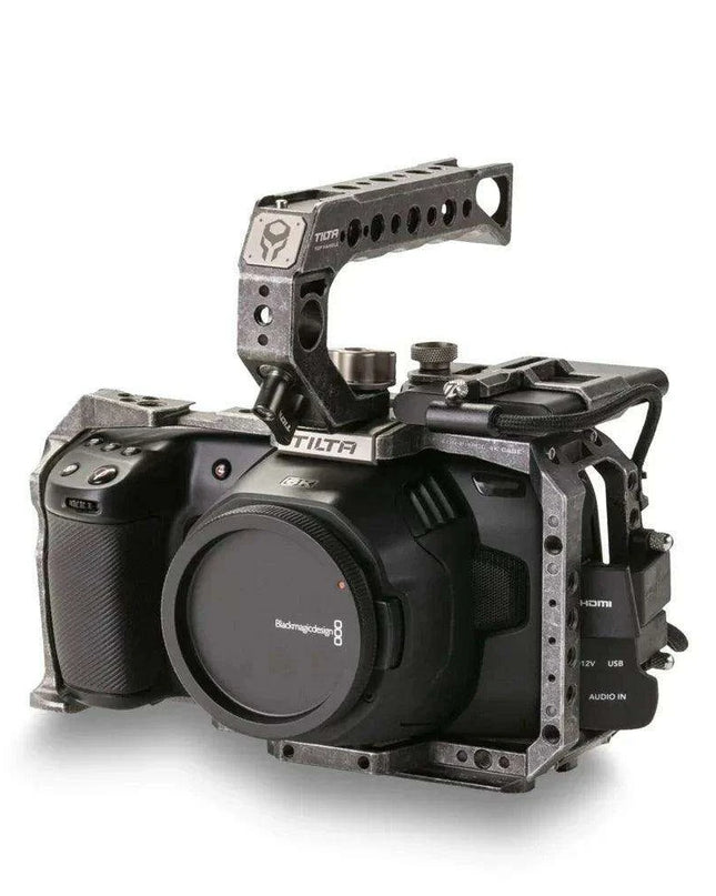 TILTA Gray Camera Cage Kit with Follow Focus for BMPCC 4K 6K - Cinema Essentials