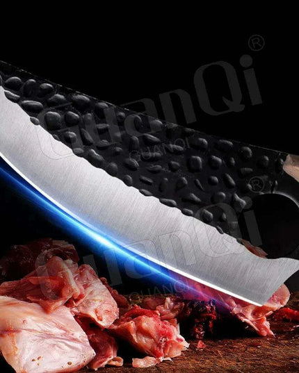 Serbian Artisan Steel Chef Knife Set with Comfortable Wooden Handles - Unmatched Quality Blades