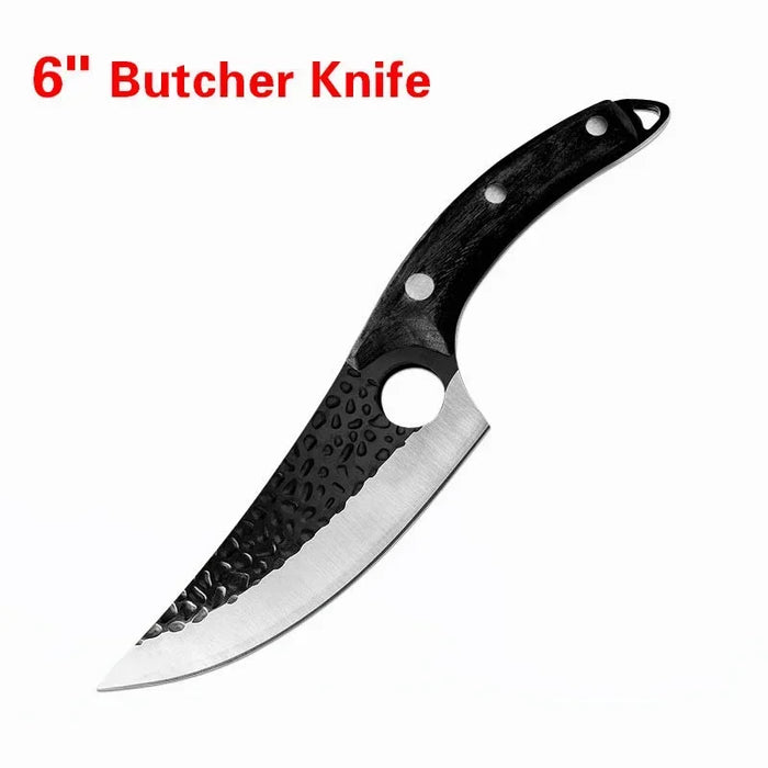 Handmade Stainless Steel Kitchen Boning Knife Fishing Knife Serbian Cleaver Chef Butcher Kitchen Knives Forged in Fire Knives