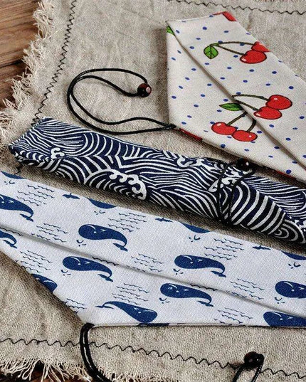 Chic Japanese Vintage Cutlery Organizer for Elegant Dining Experiences