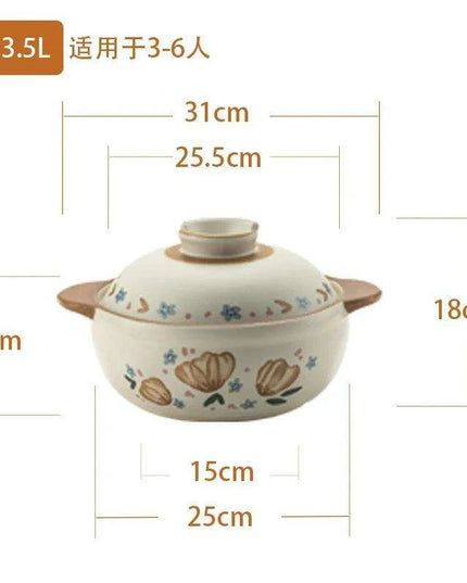 Authentic Japanese Clay Cookware Set for Exquisite Home Cooking