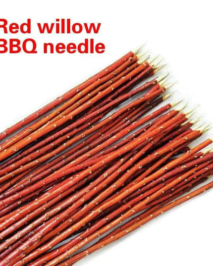 Premium Red Willow Skewers for Perfect BBQ Grilling