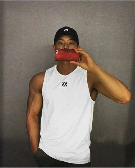 Men's Summer Tactical Mesh Sleeveless Training Vest - Breathable Gym Sports T-shirt for Running and Muscle Workouts