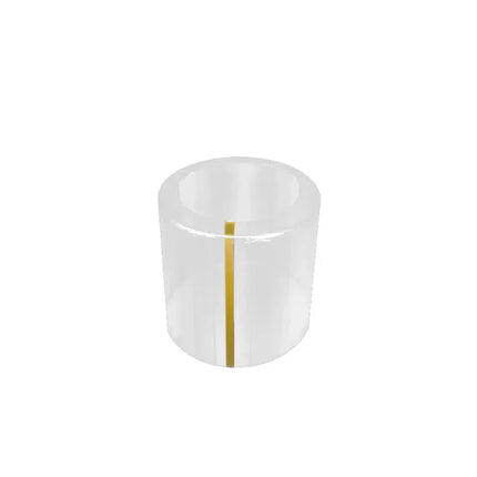 HARDIRON 100pcs Gold Striped Heat Sealing Film for Glass Bottles