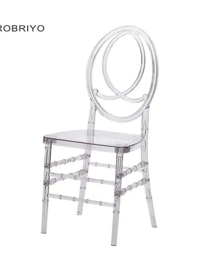Sophisticated 20-Piece Clear Acrylic Chair Collection for Events