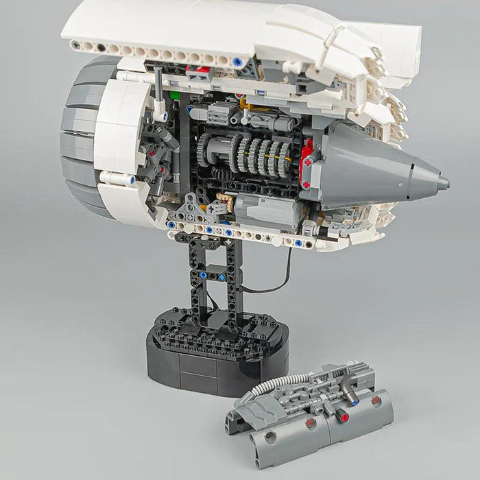 Customizable Electric Aircraft Engine Model Kit for Mechanical Innovators - Perfect for Exhibits and Gift Displays