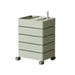 360-Degree Rotating Multi-Layer Storage Organizer - Stylish Movable Cabinet for Magazines and Cosmetics
