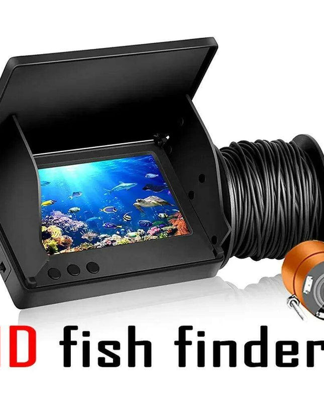 Professional 1080P Underwater Fishing Camera with 4.3" LCD, 220° Field of View, Night Vision, and Waterproof Design