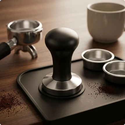 Coffee Tamper 304 Stainless Steel Espresso Distributor Coffee Leveling Tool 51/58 Mm Flat Bottom for Baristas coffee-tamper-304-stainless-steel-espresso-distributor-coffee-leveling-tool-51-58-mm-flat-bottom-for-baristas