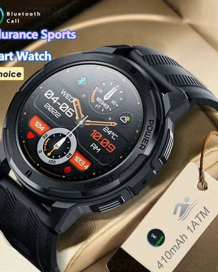 2024 All-Weather AMOLED Smartwatch with Advanced Health Tracking and Bluetooth Sync for iOS and Android