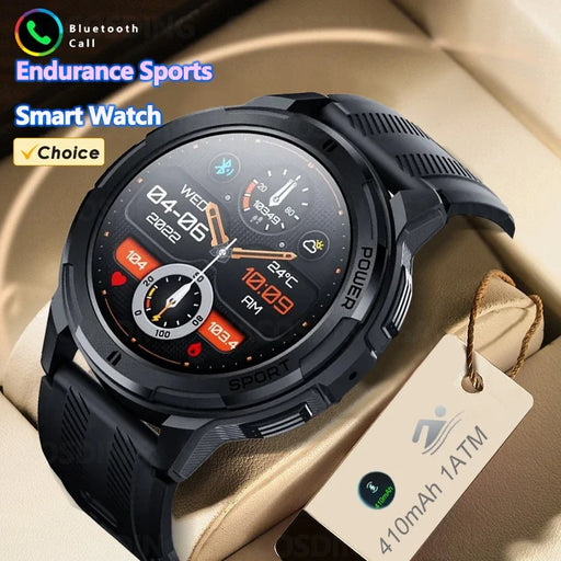 2024 Amoled Waterproof Smartwatch with Heart Rate Monitor - Bluetooth Call Functionality for Android and iOS